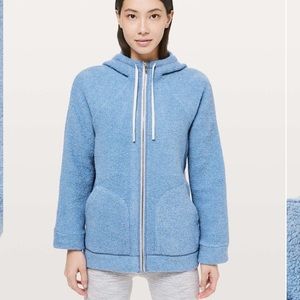 Lululemon So Sherpa Hooded Jacket
Heathered Lunar Eclipse